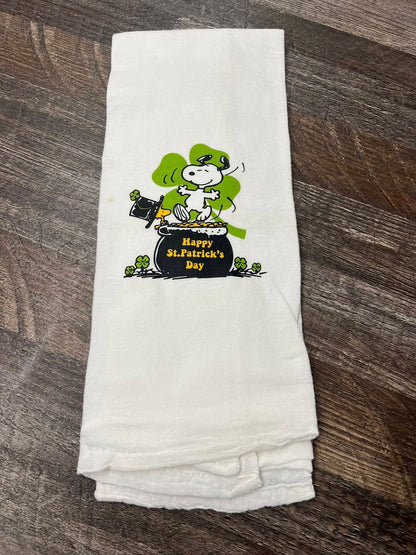 St Patricks Day Tea Towels Kitchen Towels Graphic Designs