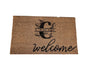 Personalized Coir Laser Engraved Door Mats